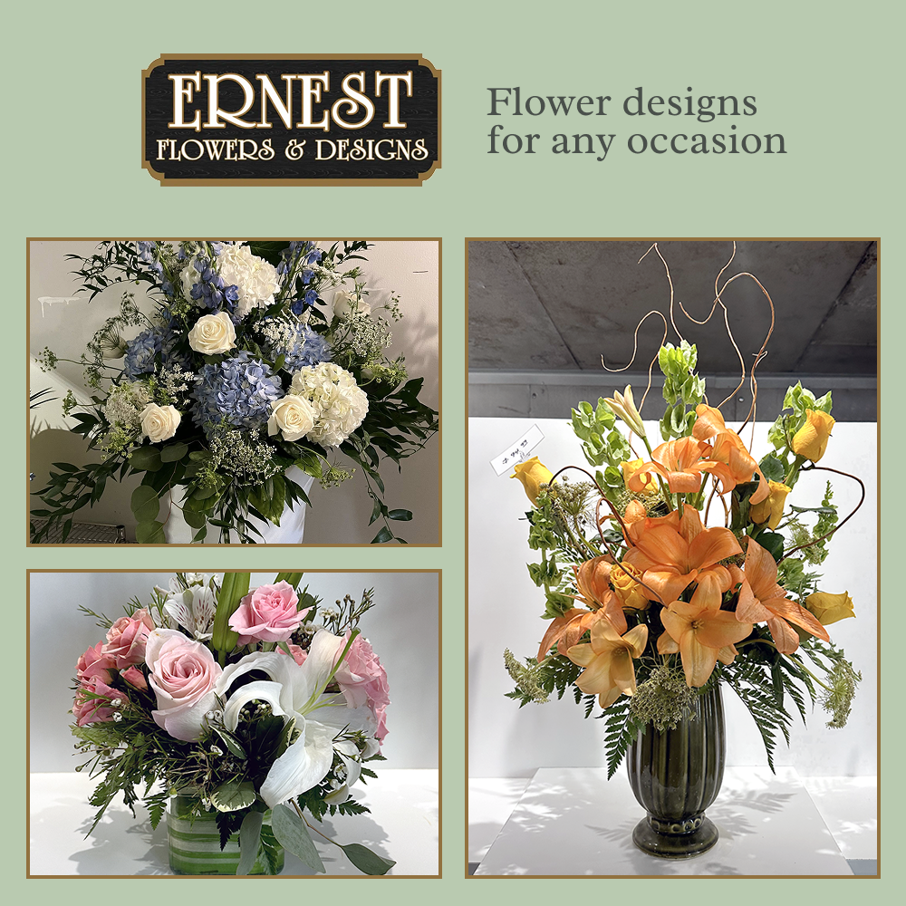 Flowers and Designs By Ernest